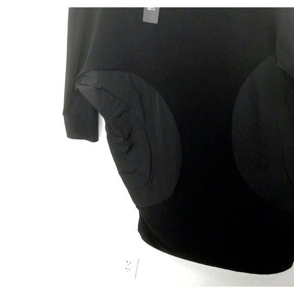 NEW JOSEPH RIBKOFF Black Motif Dolman Sleeve Shift Dress Women's Size 10 Stretch - Picture 6 of 12